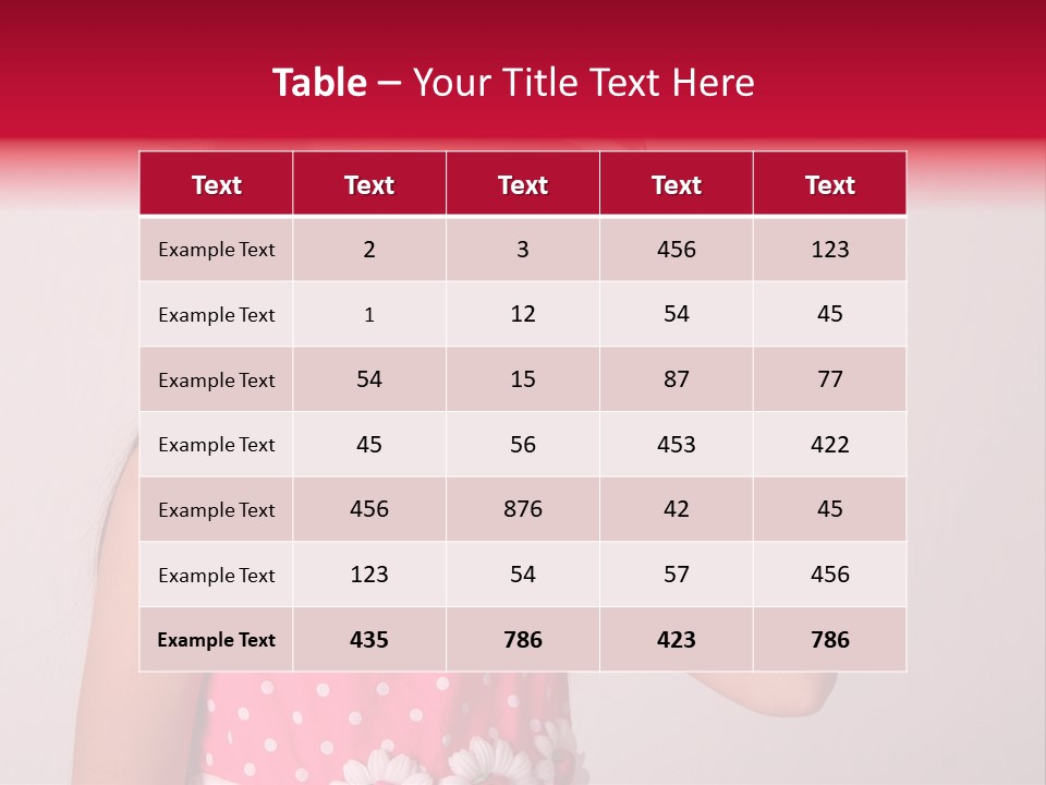 Student Kid Glamour PowerPoint Template