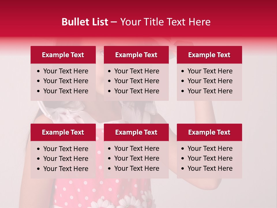 Student Kid Glamour PowerPoint Template