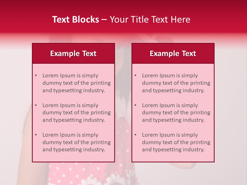 Student Kid Glamour PowerPoint Template