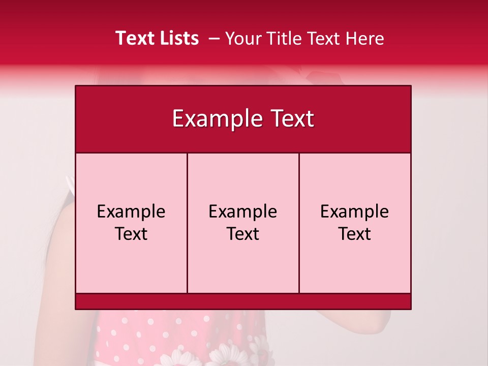 Student Kid Glamour PowerPoint Template