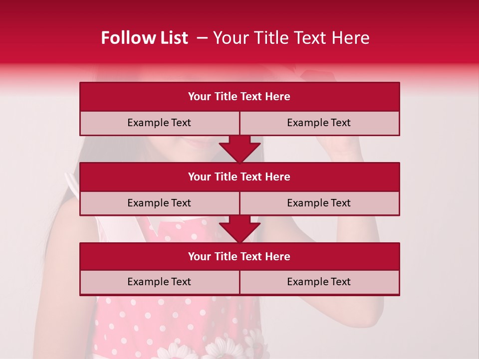 Student Kid Glamour PowerPoint Template