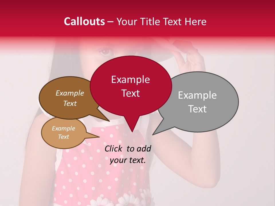 Student Kid Glamour PowerPoint Template