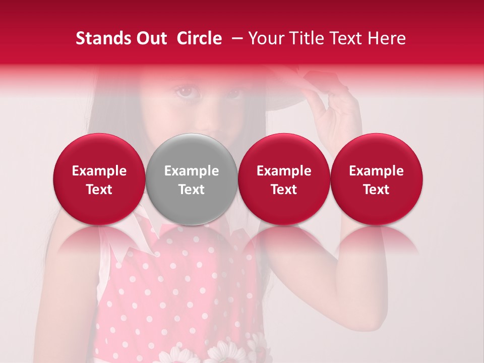 Student Kid Glamour PowerPoint Template