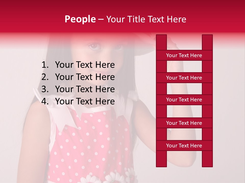 Student Kid Glamour PowerPoint Template