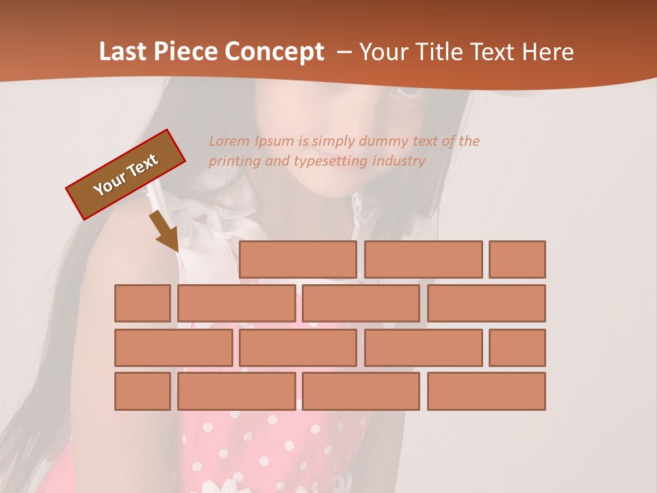 Easter Beauty Kid PowerPoint Template