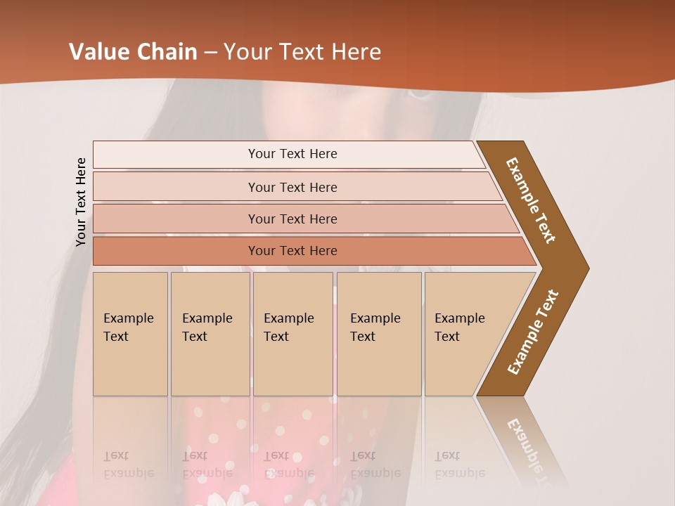 Easter Beauty Kid PowerPoint Template