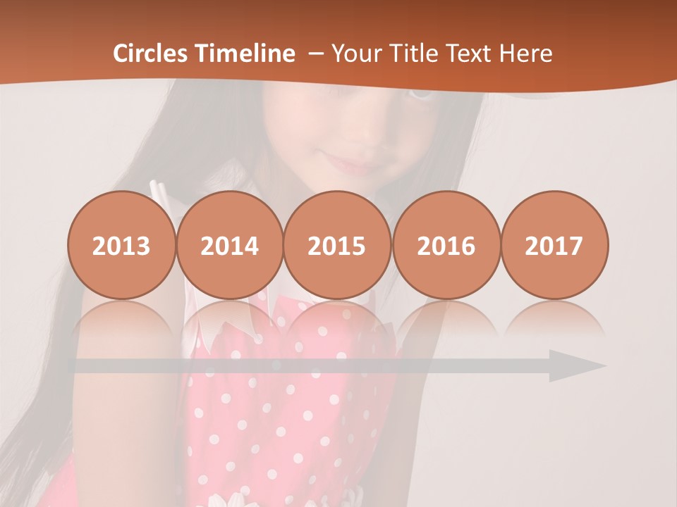 Easter Beauty Kid PowerPoint Template