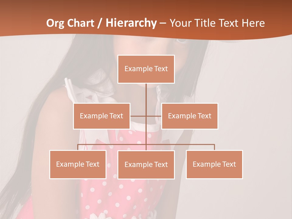 Easter Beauty Kid PowerPoint Template