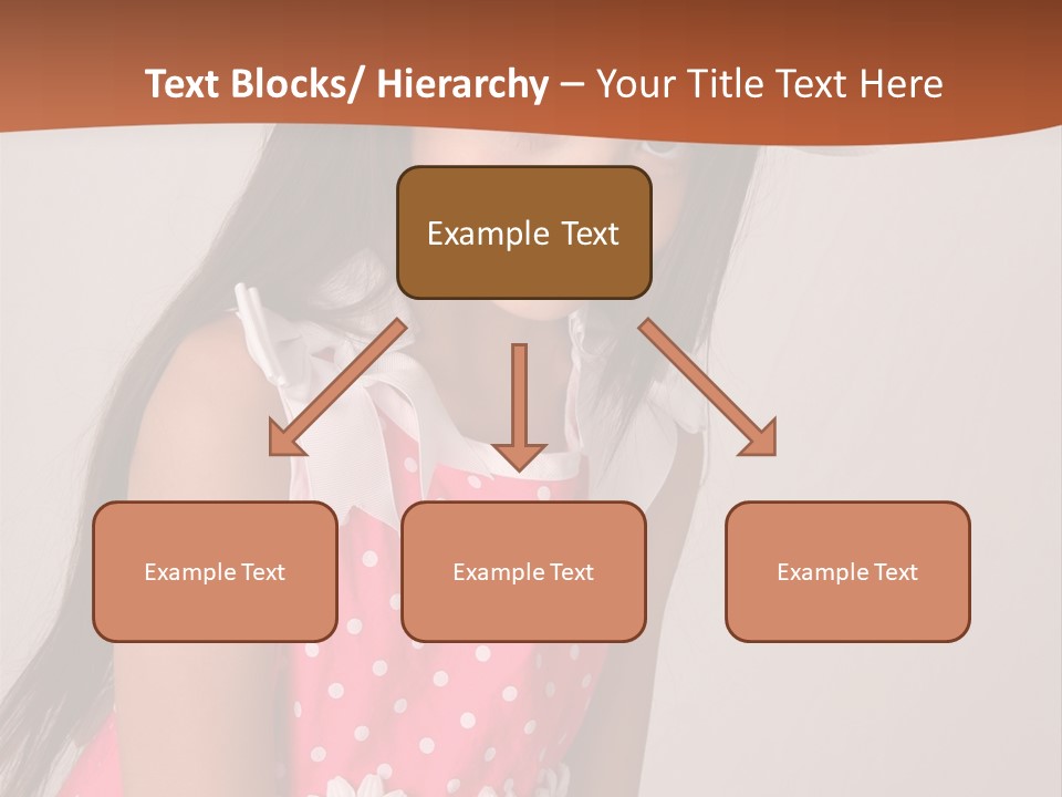 Easter Beauty Kid PowerPoint Template