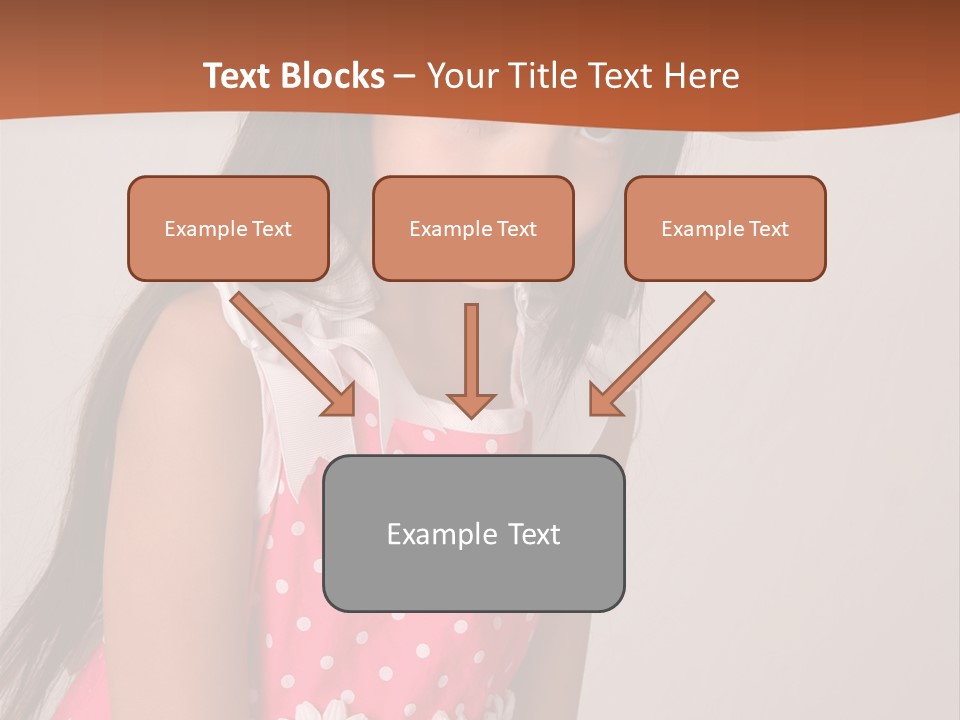 Easter Beauty Kid PowerPoint Template