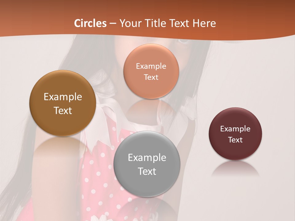 Easter Beauty Kid PowerPoint Template