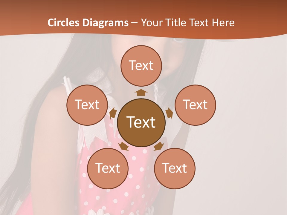 Easter Beauty Kid PowerPoint Template