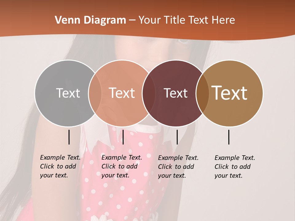 Easter Beauty Kid PowerPoint Template