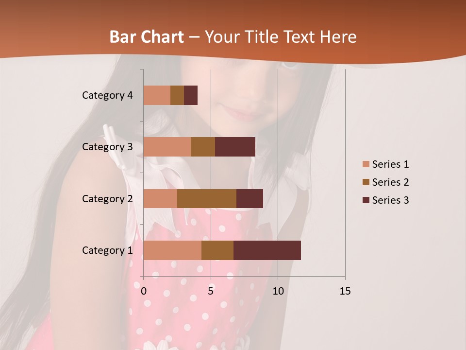 Easter Beauty Kid PowerPoint Template