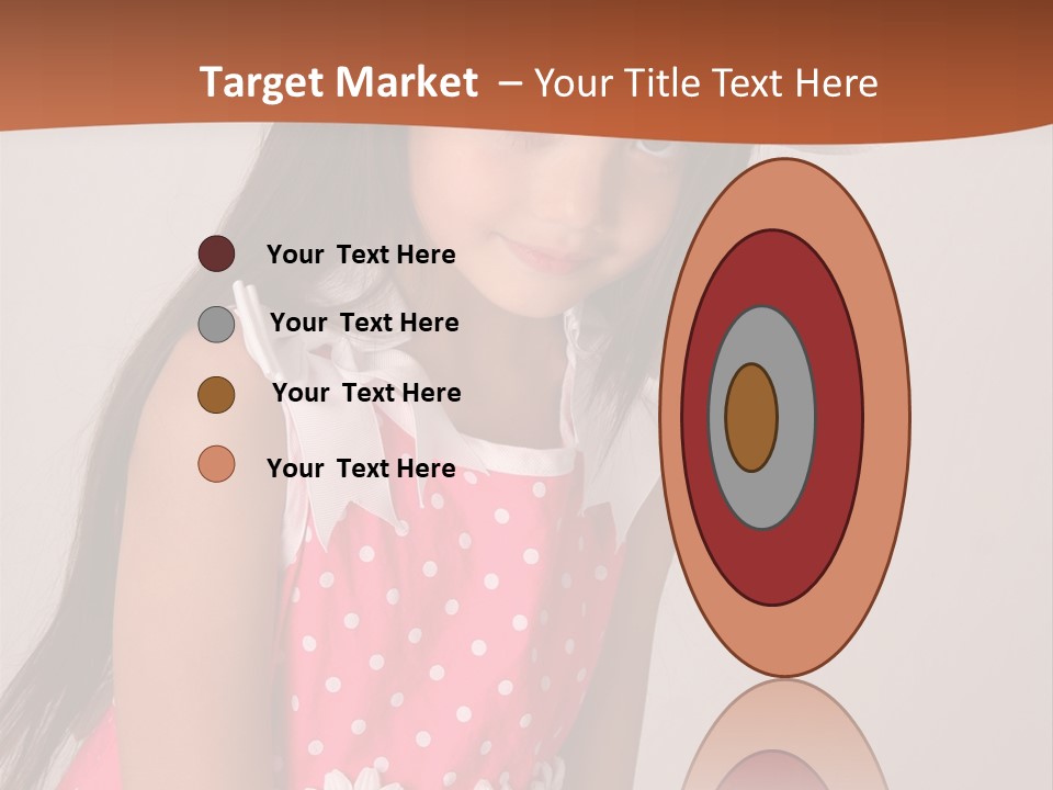 Easter Beauty Kid PowerPoint Template