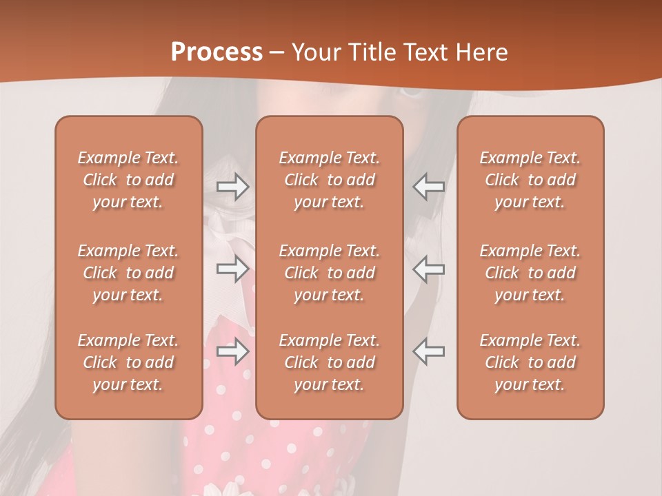 Easter Beauty Kid PowerPoint Template