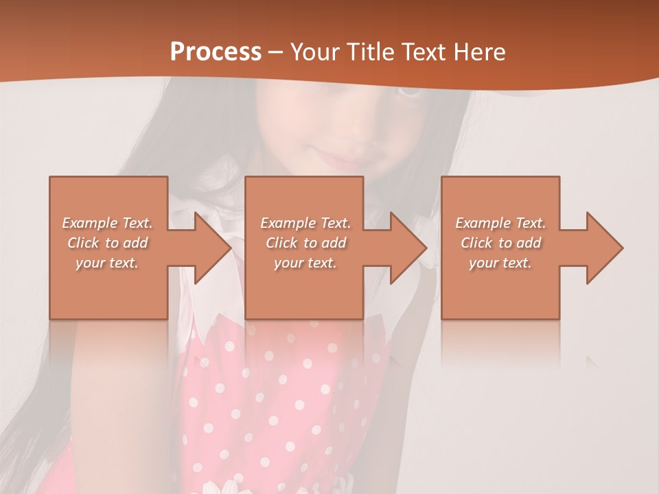 Easter Beauty Kid PowerPoint Template