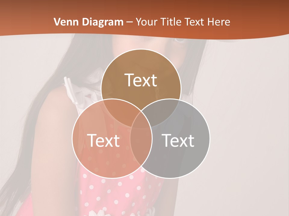 Easter Beauty Kid PowerPoint Template