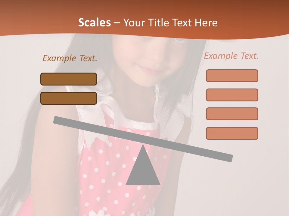 Easter Beauty Kid PowerPoint Template