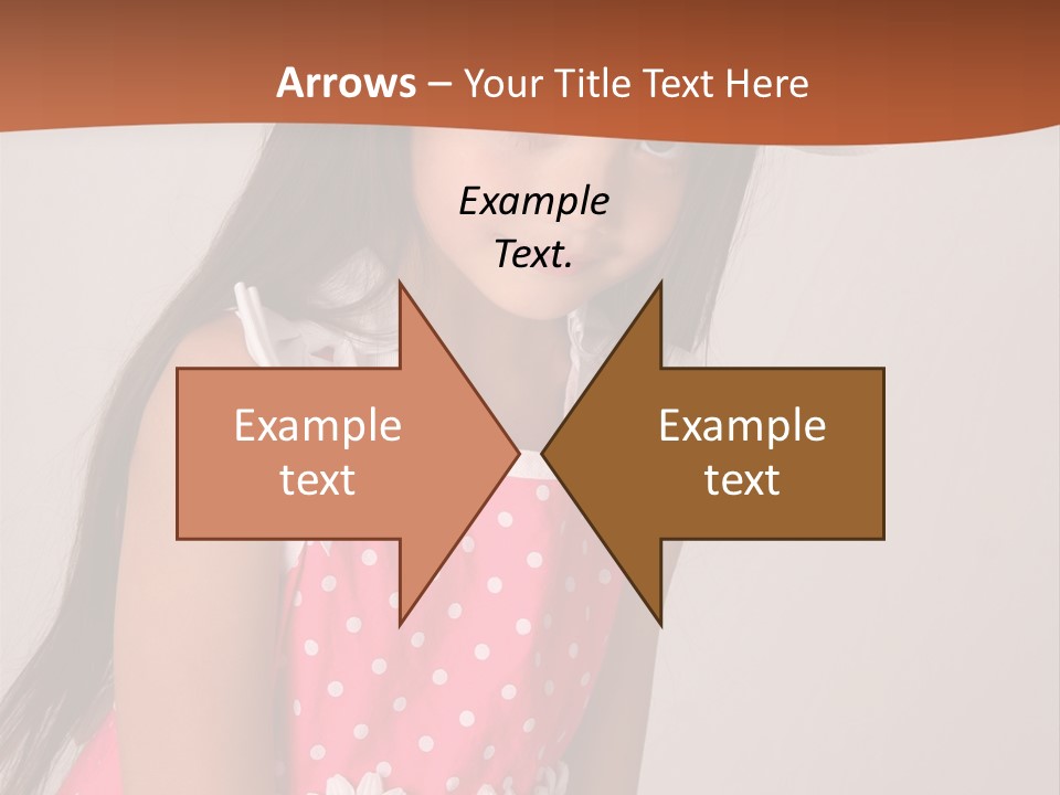 Easter Beauty Kid PowerPoint Template