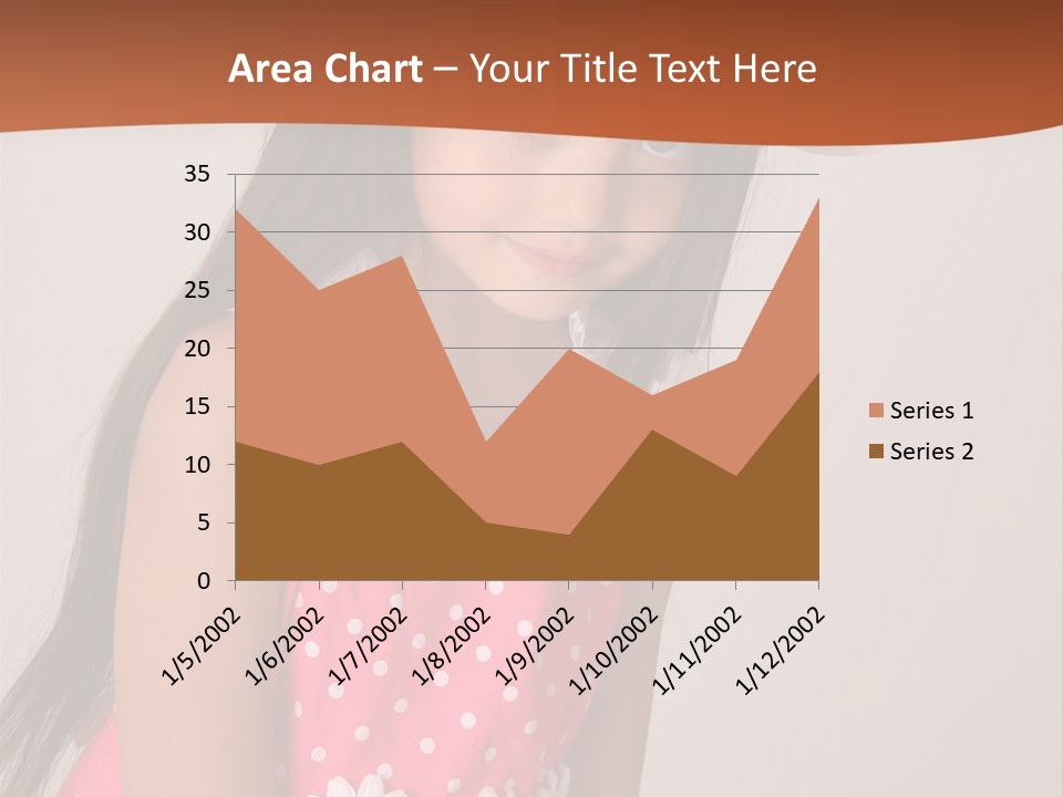 Easter Beauty Kid PowerPoint Template