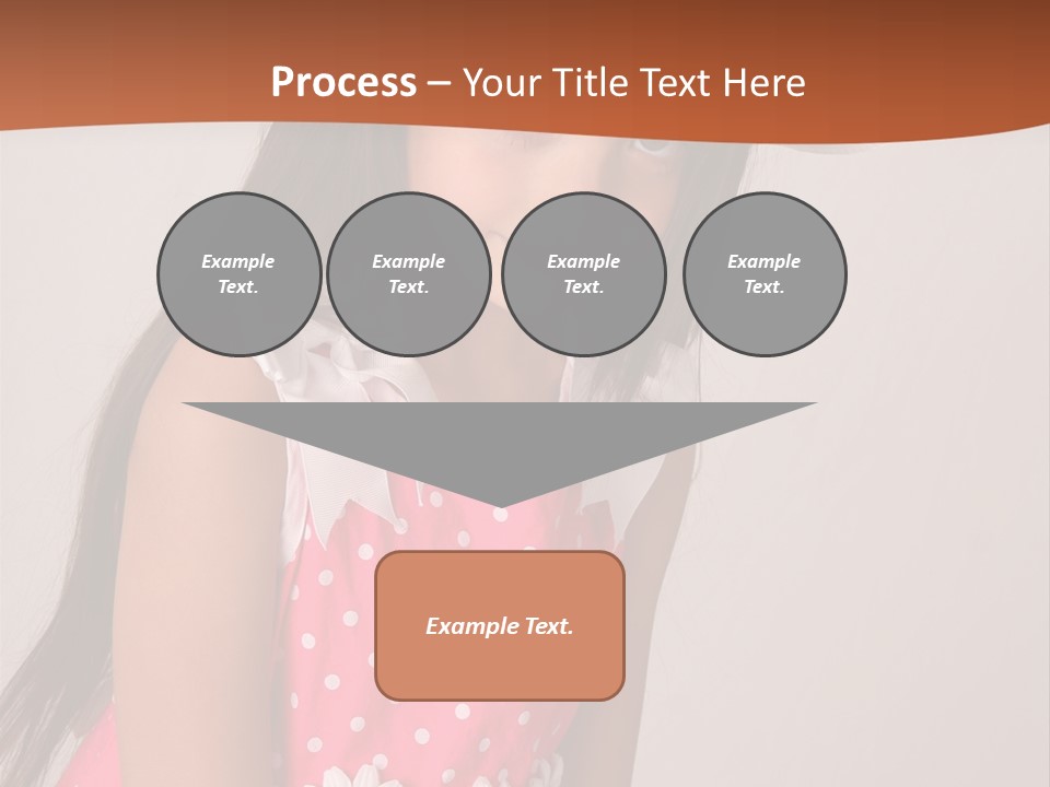 Easter Beauty Kid PowerPoint Template