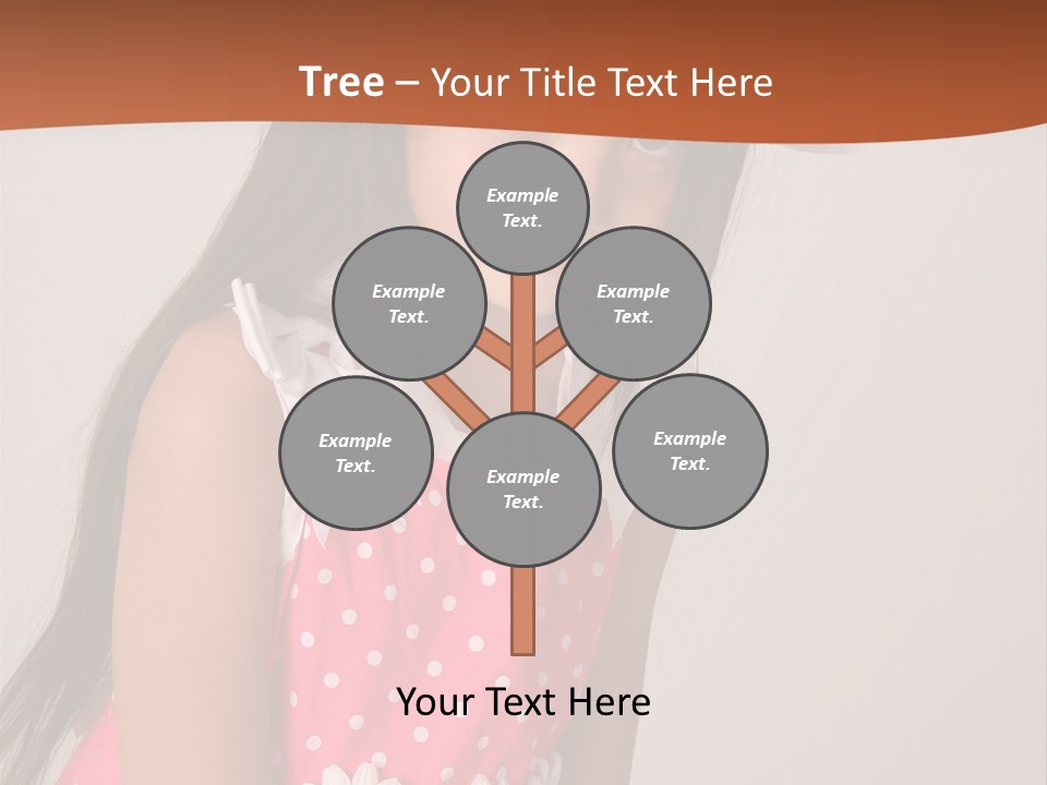 Easter Beauty Kid PowerPoint Template