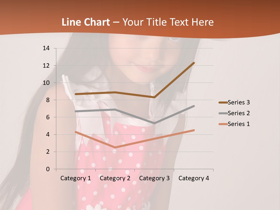 Easter Beauty Kid PowerPoint Template