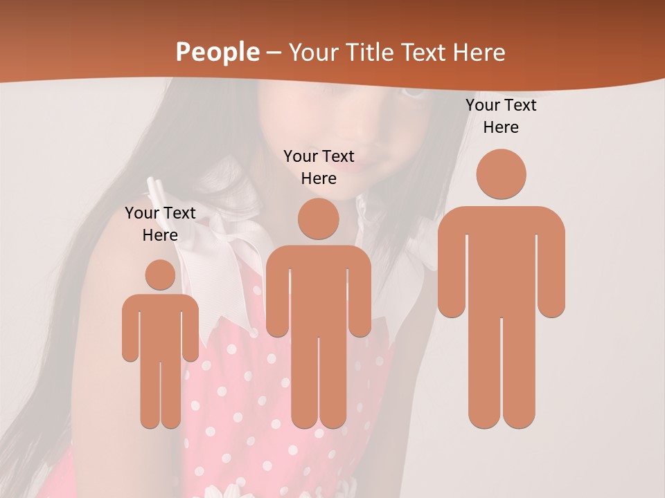 Easter Beauty Kid PowerPoint Template