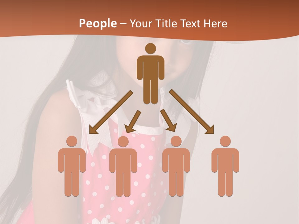 Easter Beauty Kid PowerPoint Template