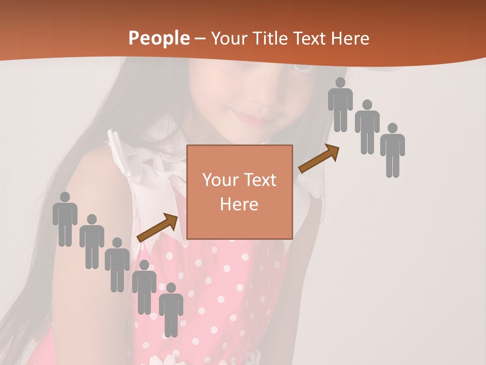 Easter Beauty Kid PowerPoint Template