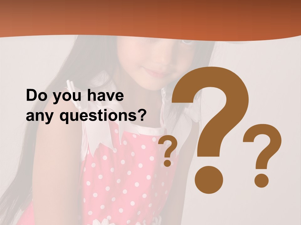 Easter Beauty Kid PowerPoint Template