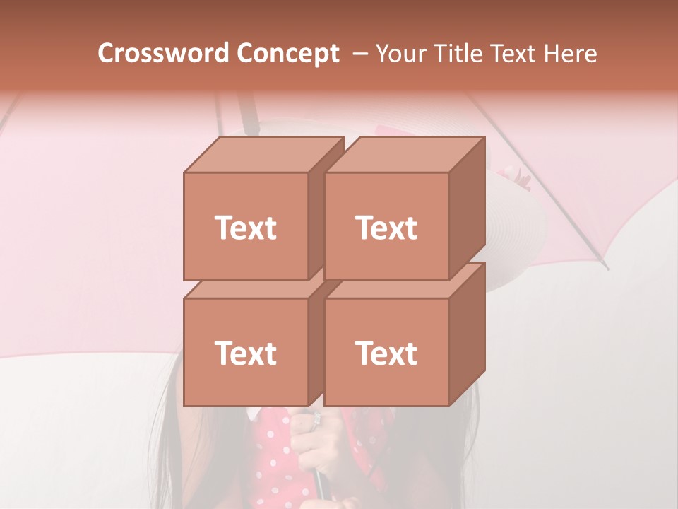 Hat Cute Dressed Up PowerPoint Template