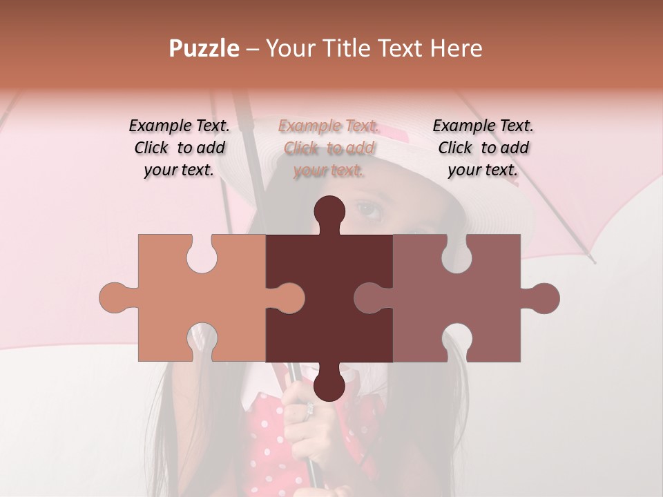 Hat Cute Dressed Up PowerPoint Template