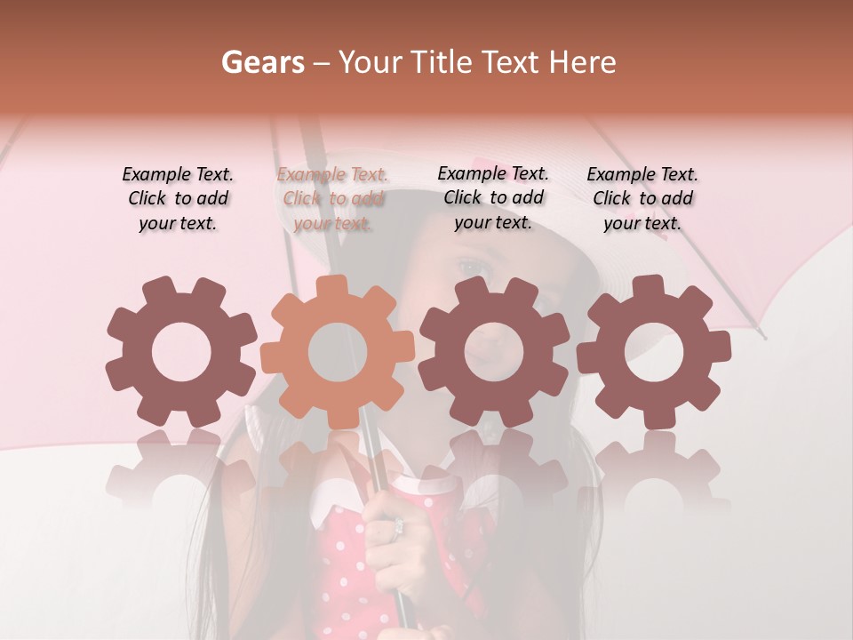 Hat Cute Dressed Up PowerPoint Template