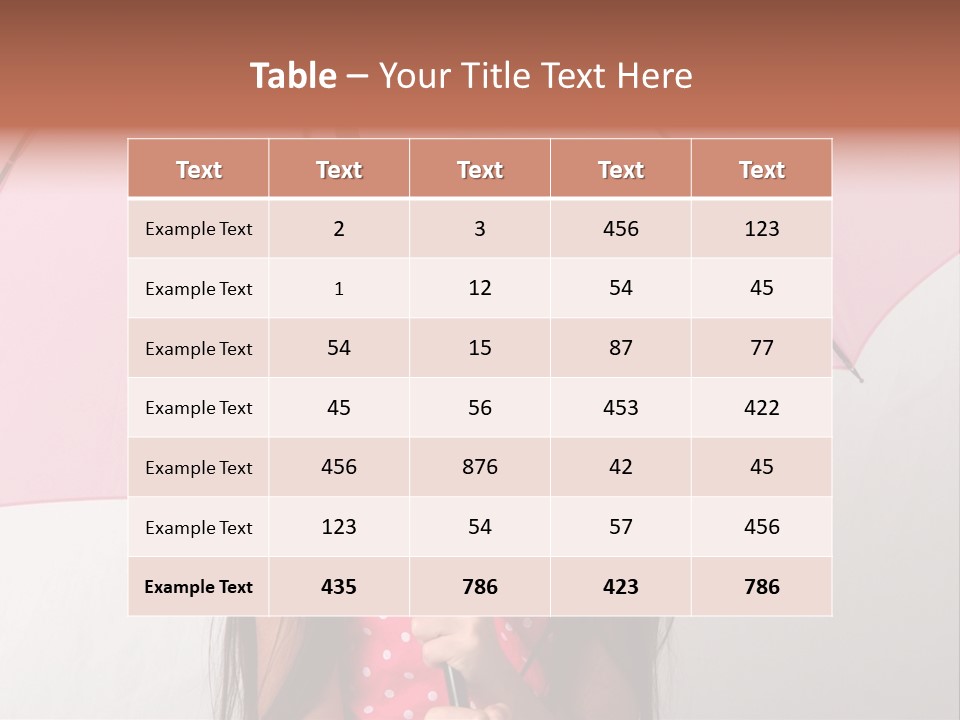 Hat Cute Dressed Up PowerPoint Template