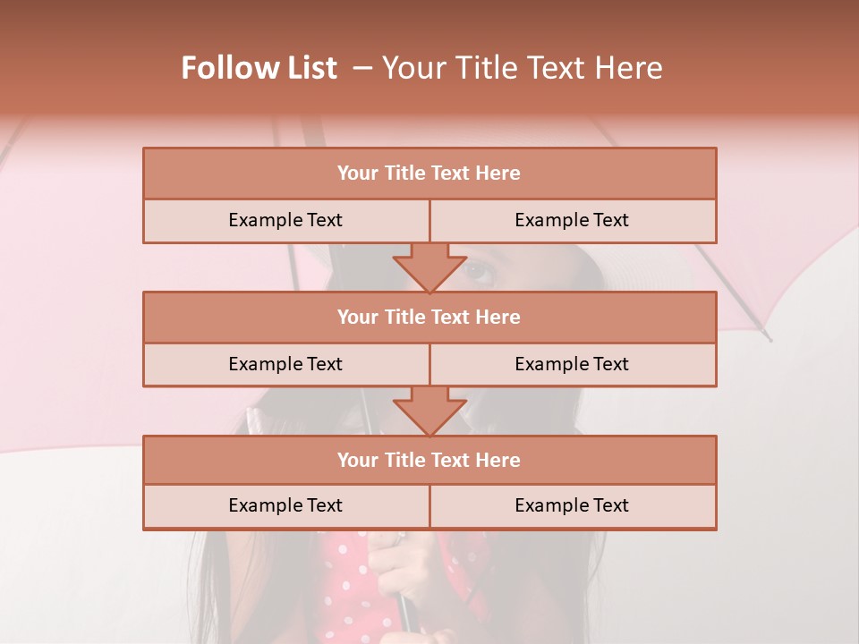 Hat Cute Dressed Up PowerPoint Template