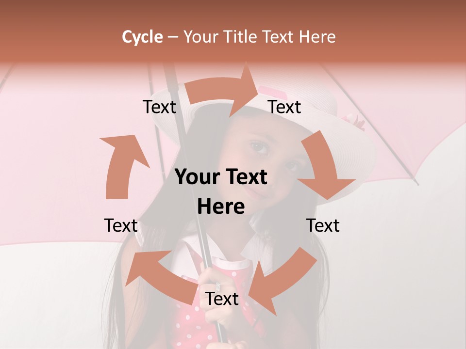 Hat Cute Dressed Up PowerPoint Template