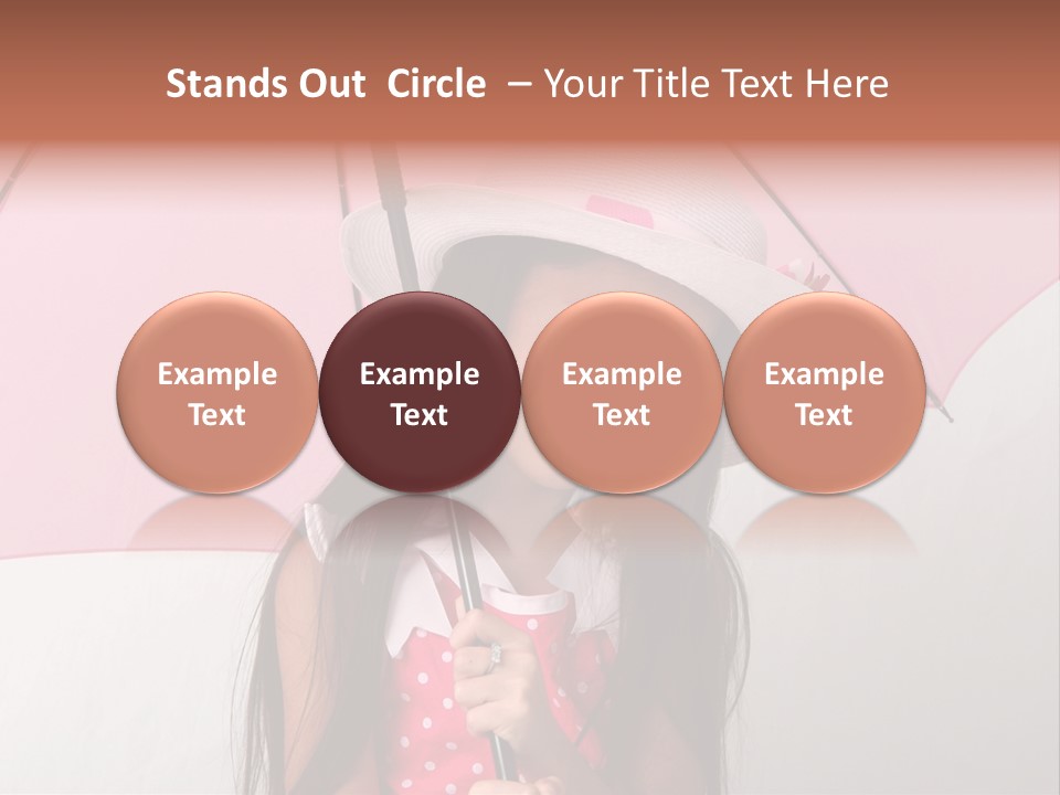 Hat Cute Dressed Up PowerPoint Template
