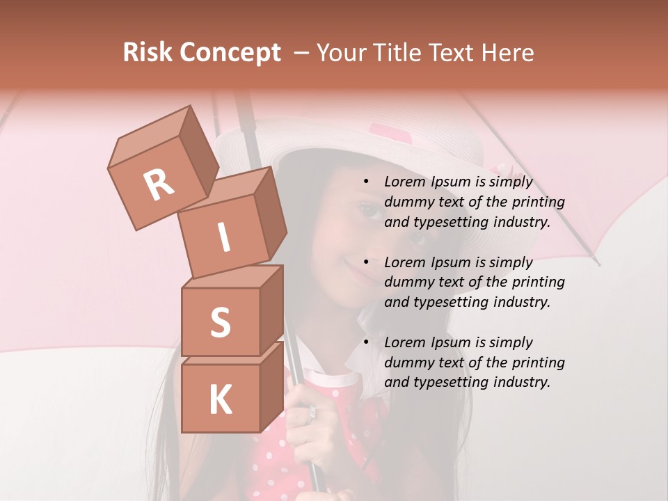 Hat Cute Dressed Up PowerPoint Template