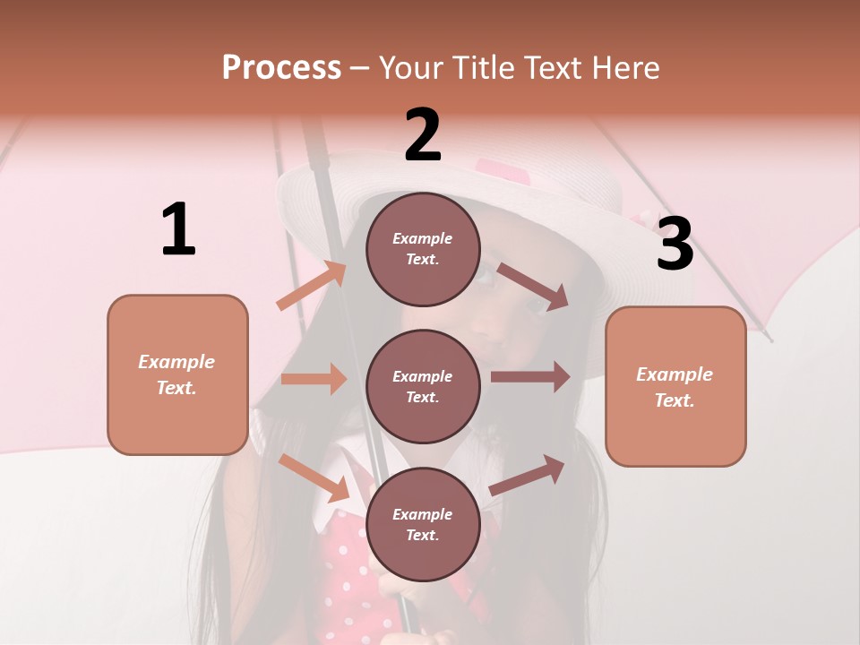 Hat Cute Dressed Up PowerPoint Template