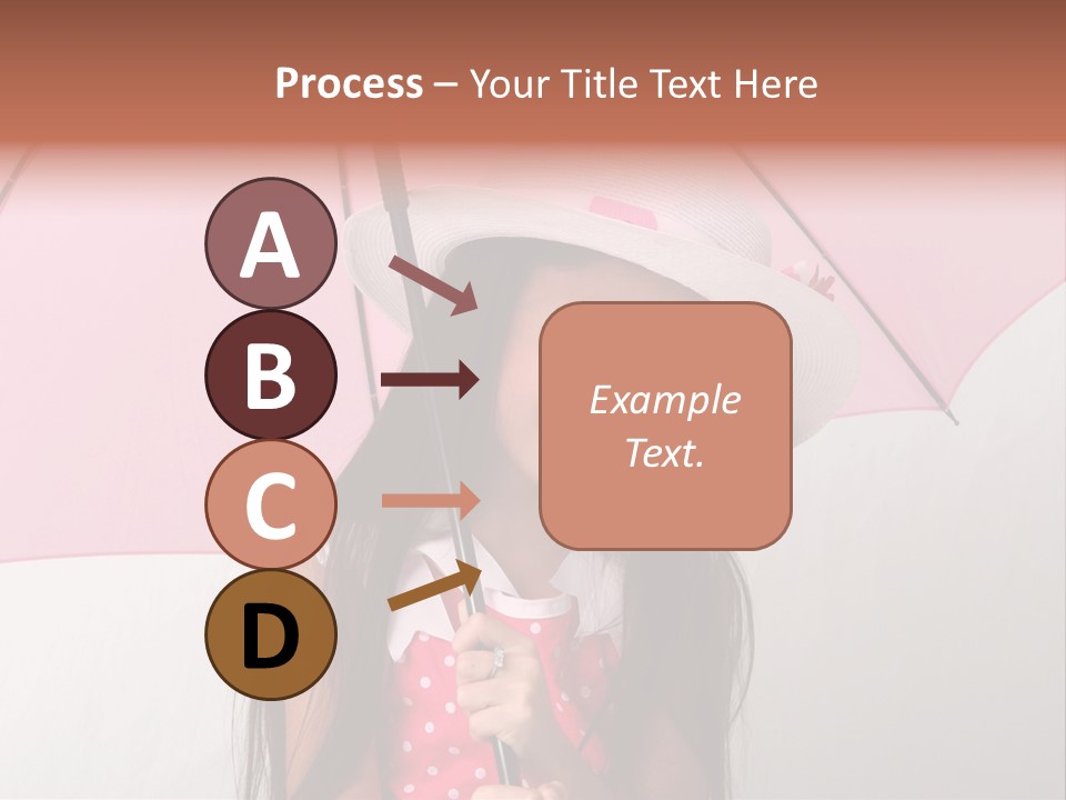 Hat Cute Dressed Up PowerPoint Template