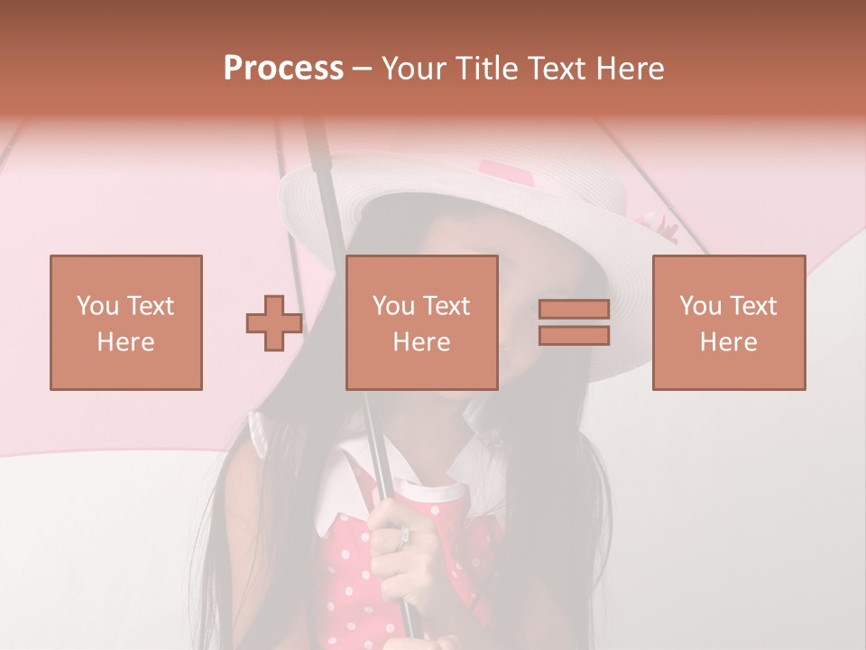 Hat Cute Dressed Up PowerPoint Template