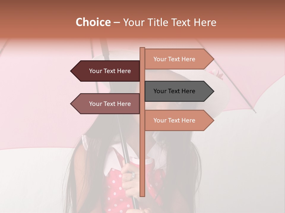 Hat Cute Dressed Up PowerPoint Template