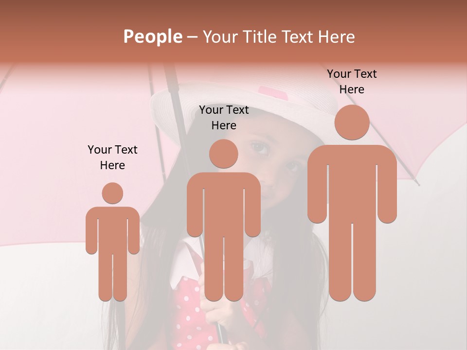 Hat Cute Dressed Up PowerPoint Template