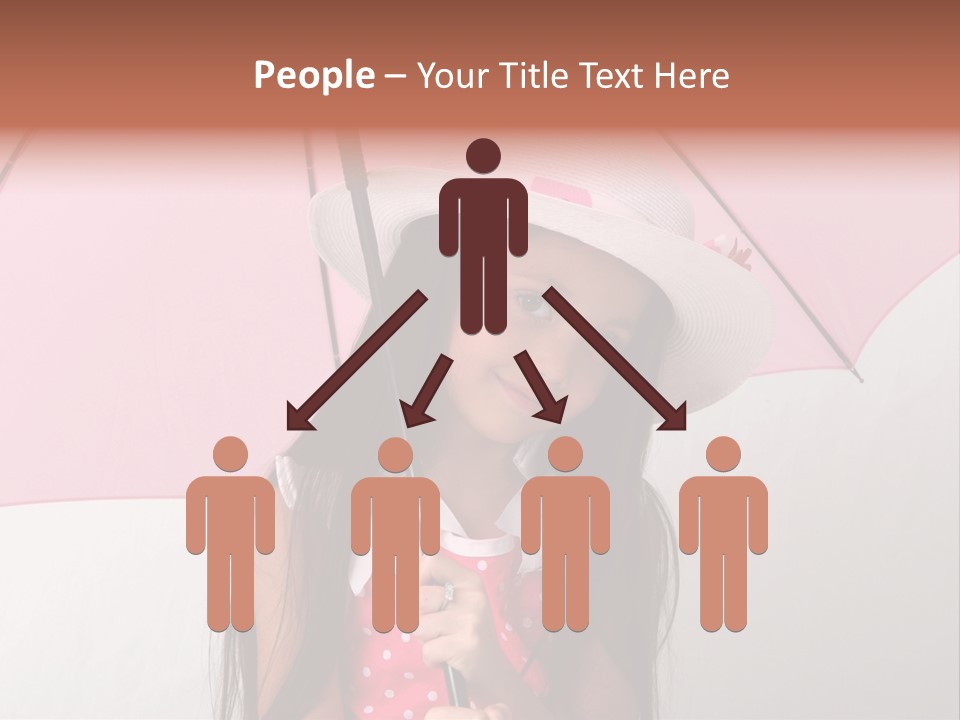 Hat Cute Dressed Up PowerPoint Template