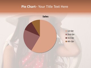 Hat Posed Cutie PowerPoint Template