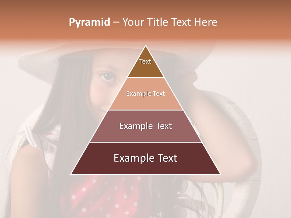 Hat Posed Cutie PowerPoint Template