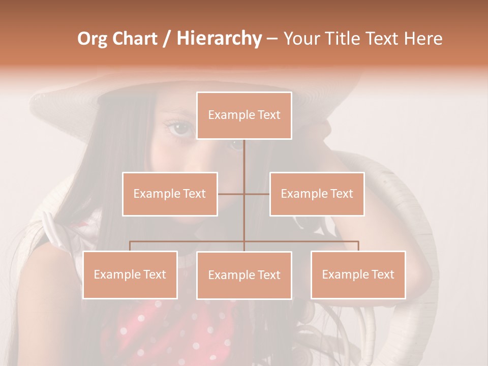 Hat Posed Cutie PowerPoint Template