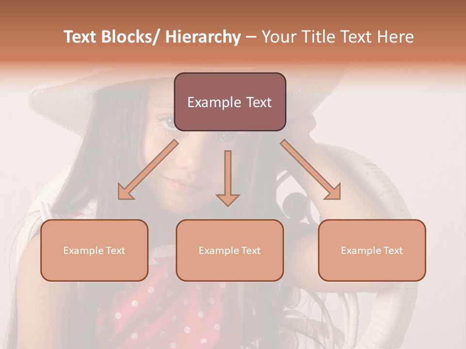 Hat Posed Cutie PowerPoint Template